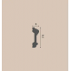 Молдинг гибкий Orac Decor P9010F Полиуретан 2000*91*30 мм