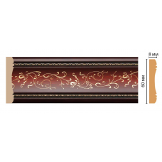 Цветной молдинг Decomaster 186-52 (60*8*2400)