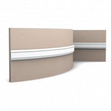 Молдинг гибкий Orac Decor PX144F Полиуретан 2000*47*8 мм